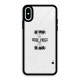 Good Vibes Rugged Glass Back Case for iPhone X