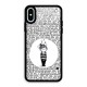 Music And Bla Bla Glass Back Case for iPhone X