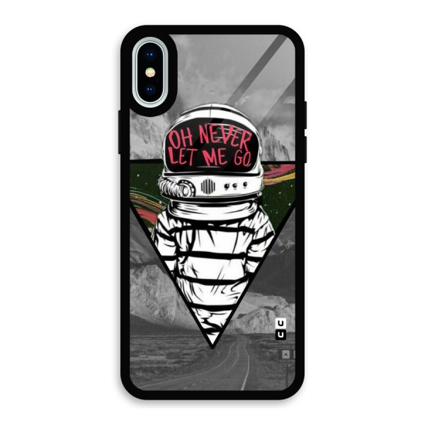 Never Let Me Go Glass Back Case for iPhone X