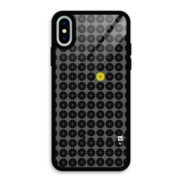 Odd One Glass Back Case for iPhone X