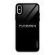 Psycopath Alert Glass Back Case for iPhone X