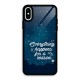 Reason Sky Glass Back Case for iPhone X
