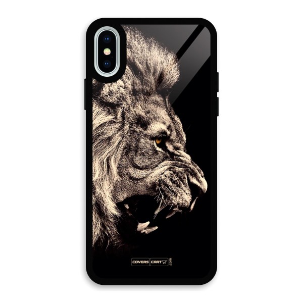 Roaring Lion Glass Back Case for iPhone X