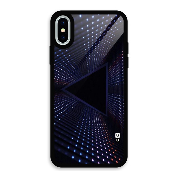 Stars Abstract Glass Back Case for iPhone X