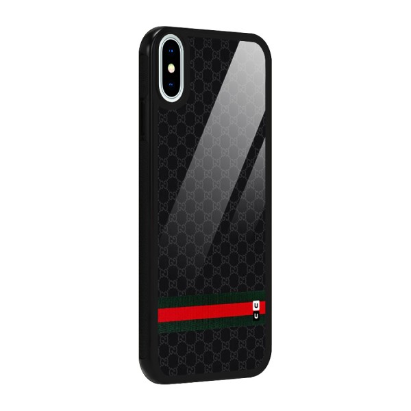 Classiest Of All Glass Back Case for iPhone X