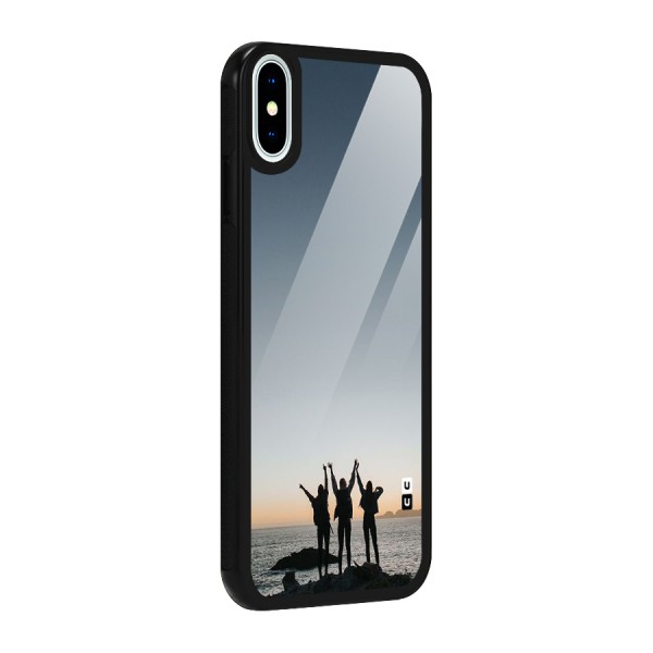 Friendship Glass Back Case for iPhone X