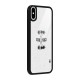 Good Vibes Rugged Glass Back Case for iPhone X