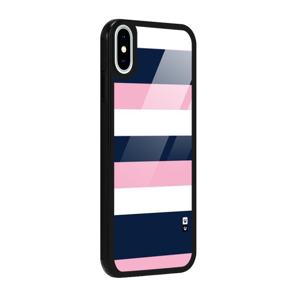 Play In Pastels Glass Back Case for iPhone X