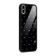 Tiny Little Pink Pattern Glass Back Case for iPhone X
