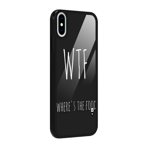 Where The Food Glass Back Case for iPhone X