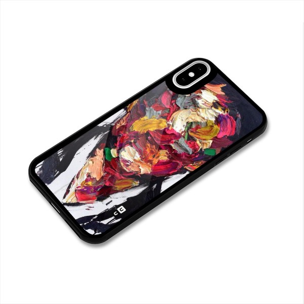 Acrylic Face Glass Back Case for iPhone X
