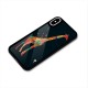 Colored Giraffe Glass Back Case for iPhone X