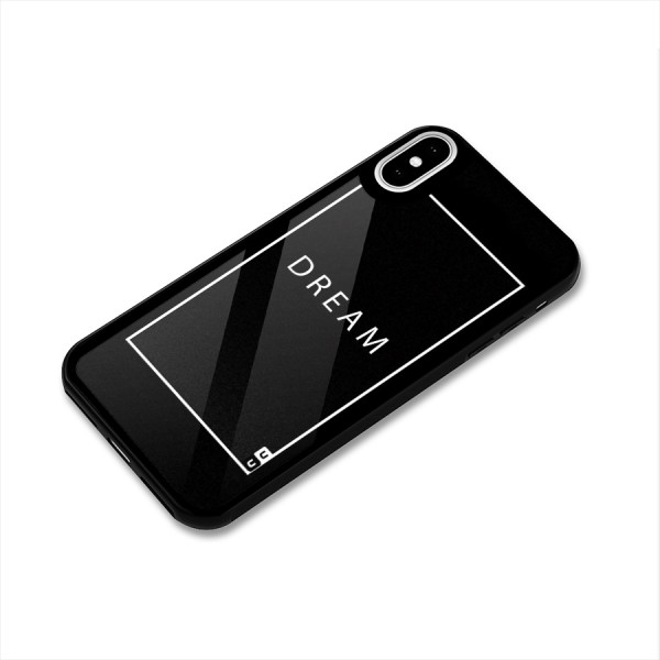 Dream Classic Glass Back Case for iPhone X