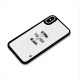 Good Vibes Rugged Glass Back Case for iPhone X