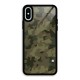 Army Abstract Glass Back Case for iPhone XS