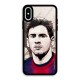 Barca King Messi Glass Back Case for iPhone XS