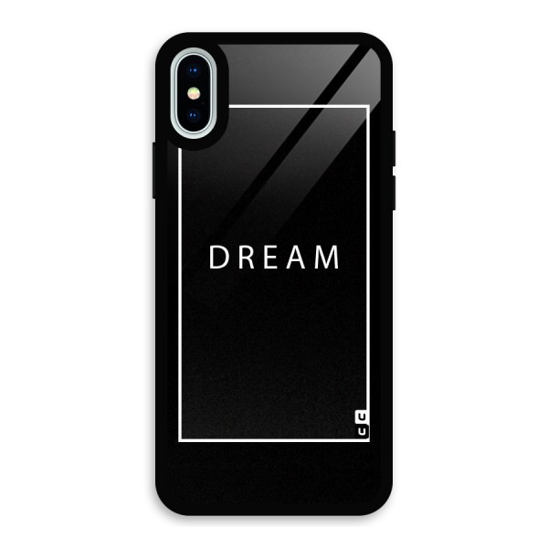 Dream Classic Glass Back Case for iPhone XS