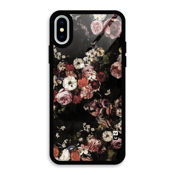 Dusty Rust Glass Back Case for iPhone XS