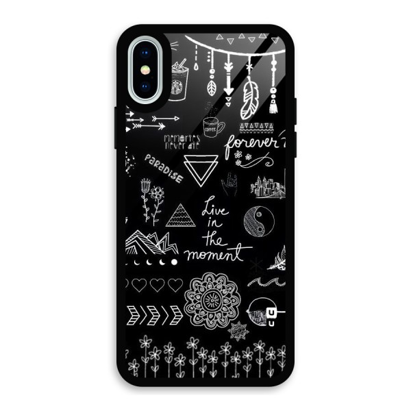 Forever Moment Glass Back Case for iPhone XS