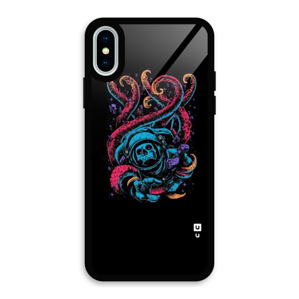 Ghost Tails Glass Back Case for iPhone XS