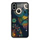 Owl Eyes Glass Back Case for iPhone XS