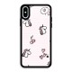 Strawberries And Unicorns Glass Back Case for iPhone XS