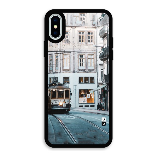 Tramp Train Glass Back Case for iPhone XS