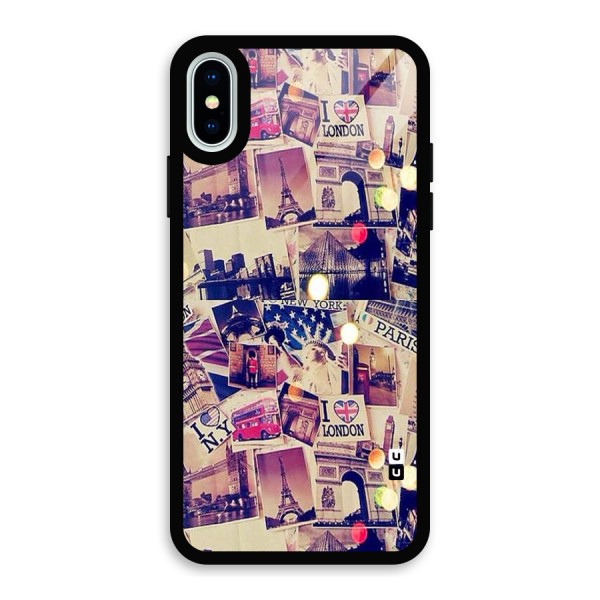 Travel Pictures Glass Back Case for iPhone XS