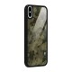Army Abstract Glass Back Case for iPhone XS