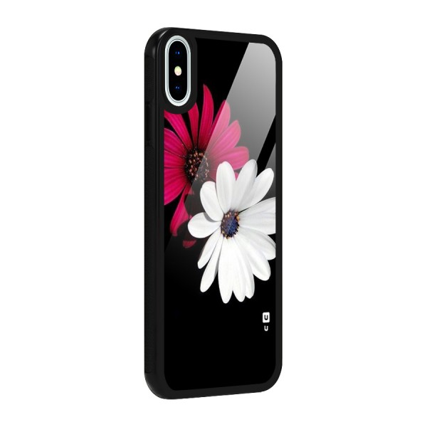 Beautiful Blooming Glass Back Case for iPhone XS