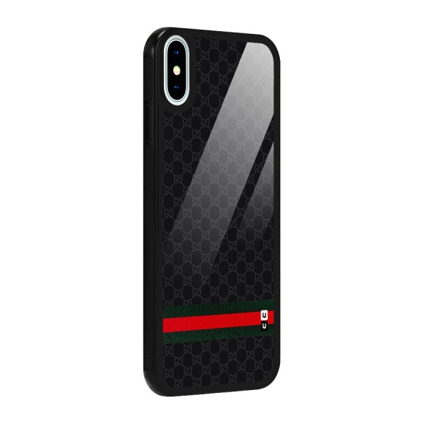 Classiest Of All Glass Back Case for iPhone XS
