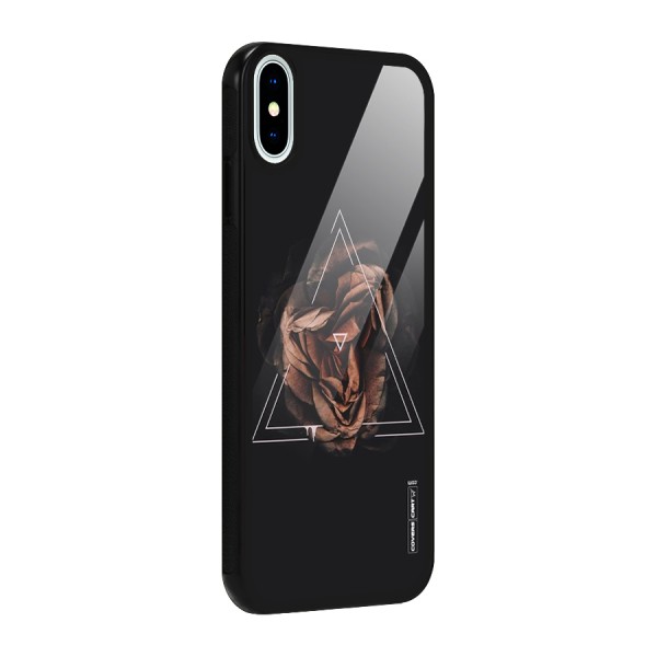 Dusty Rose Glass Back Case for iPhone XS