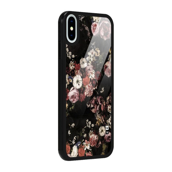 Dusty Rust Glass Back Case for iPhone XS