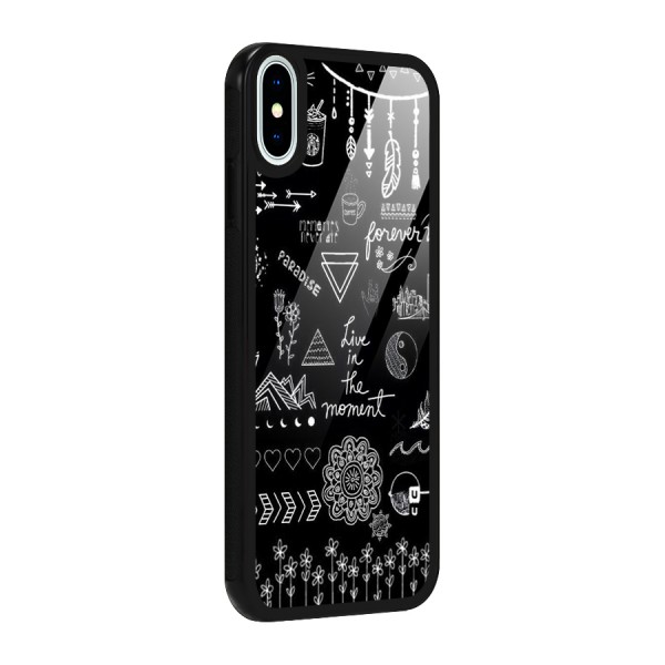 Forever Moment Glass Back Case for iPhone XS