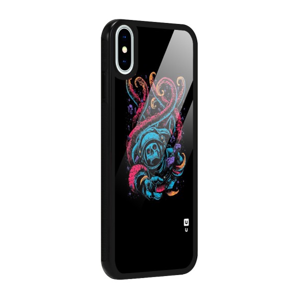 Ghost Tails Glass Back Case for iPhone XS