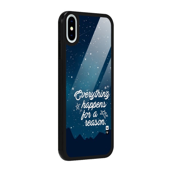 Reason Sky Glass Back Case for iPhone XS