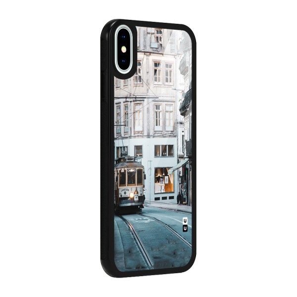 Tramp Train Glass Back Case for iPhone XS
