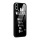 Weird Me Glass Back Case for iPhone XS