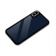 Blue-Pattern Glass Back Case for iPhone XS