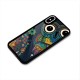 Owl Eyes Glass Back Case for iPhone XS