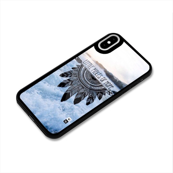 Pieces Of Hope Glass Back Case for iPhone XS