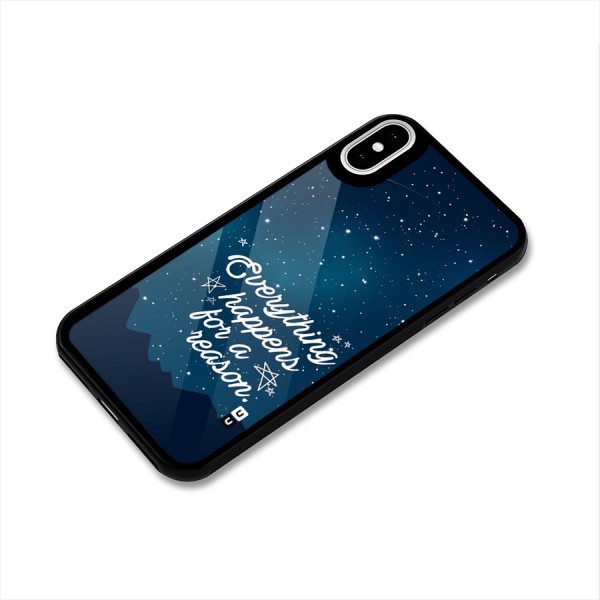 Reason Sky Glass Back Case for iPhone XS