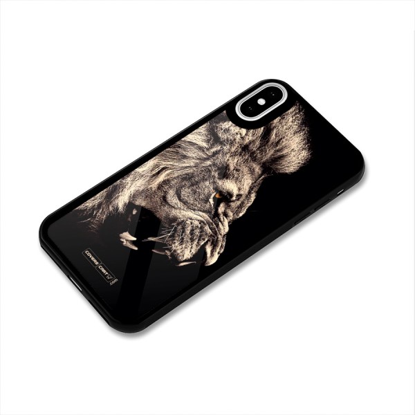 Roaring Lion Glass Back Case for iPhone XS