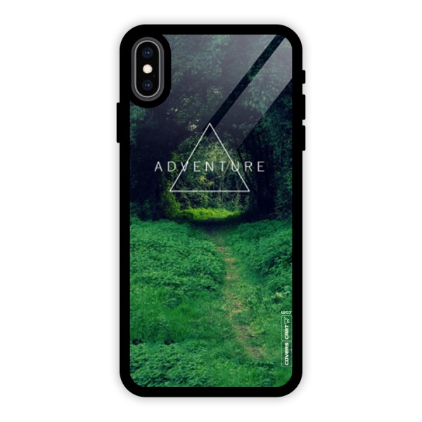 Adventure Take Glass Back Case for iPhone XS Max