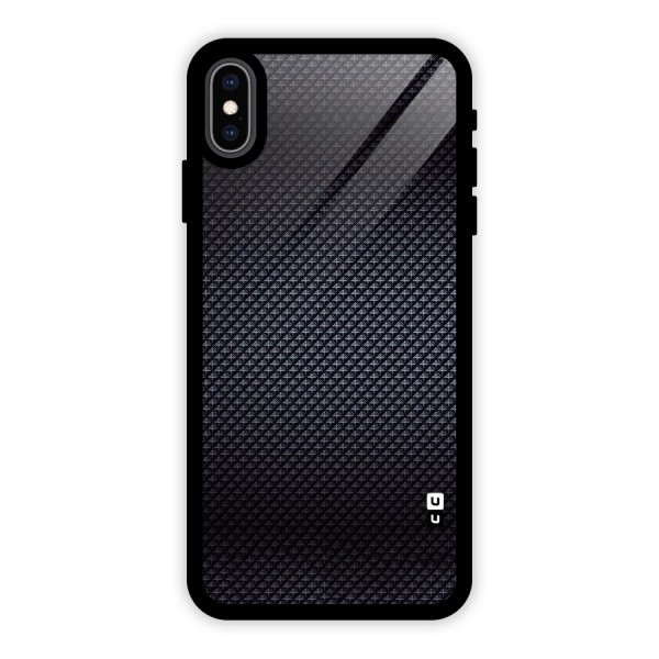 Black Diamond Glass Back Case for iPhone XS Max
