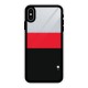 Cool Melange Stripe Glass Back Case for iPhone XS Max
