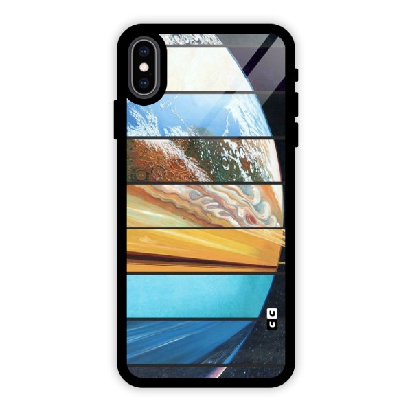 Earthly Design Glass Back Case for iPhone XS Max