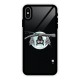 Owl Hanging Glass Back Case for iPhone XS Max