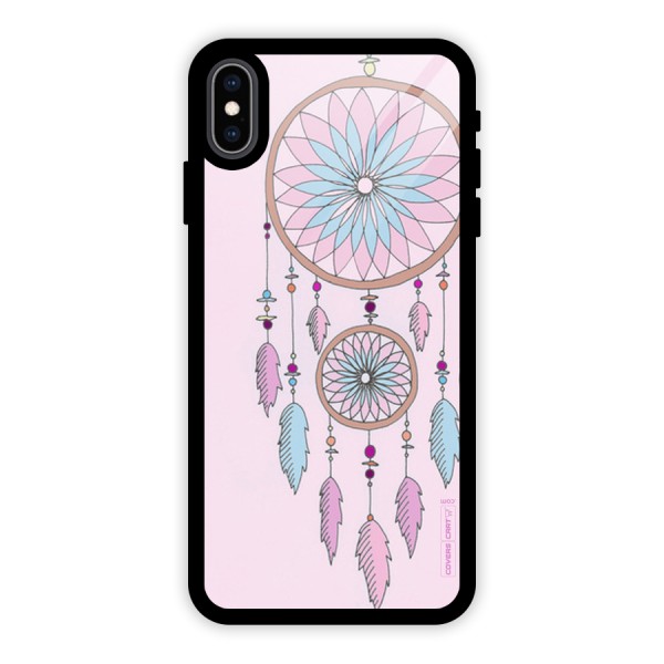 Pretty Dream Catcher Glass Back Case for iPhone XS Max