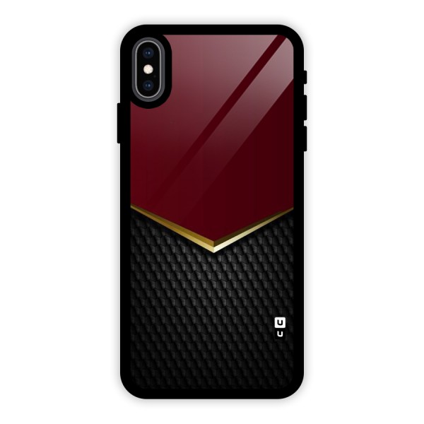 Rich Design Glass Back Case for iPhone XS Max
